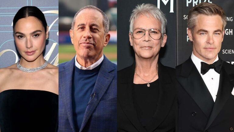 Gal Gadot Jerry Seinfeld Jamie Lee Curtis And Chris Pine Split Getty H 2023.jpg