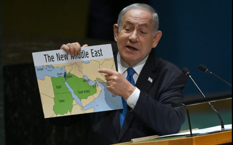 1721523973 Netanyahu Unga 22 September 2023 New Middle East Map Without Palestine.jpg