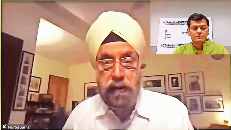 "הודו צריכה לעזור בהשבת השלום במזרח התיכון, לשמור על ערוצים פתוחים": Navtej Sarna, לשעבר שגריר הודו בישראל ובארה"ב | חדשות הודו Explive Navtej 4col.jpg