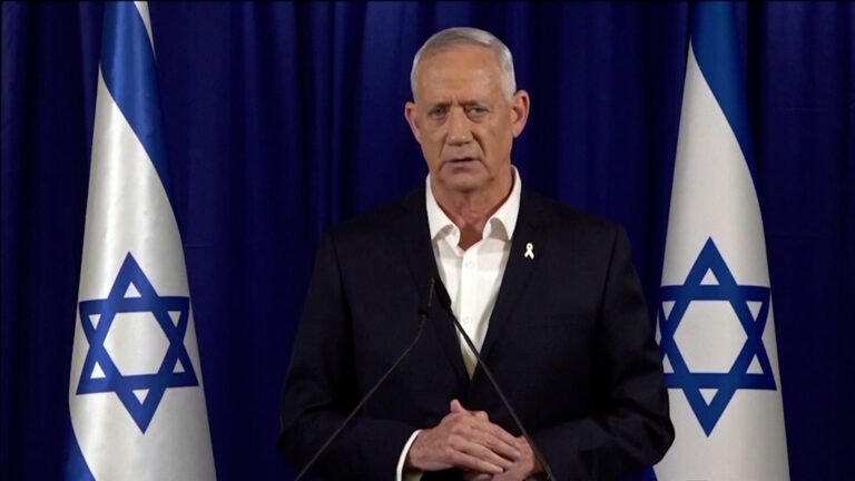 Sv Benny Gantz Resign Threat Amid Protests Wide Thumb Clean 1716126752.jpg