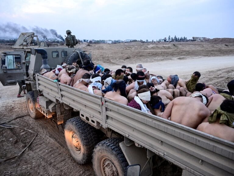 ישראל הקימה מתקנים המיועדים לעינוי פלסטינים: ארגון זכויות | חדשות הסכסוך הישראלי-פלסטין 2023 12 10t184248z 1309229175 Rc26t4axxfnj Rtrmadp 3 Israel Palestinians Gaza 1707919023 1710944032 1722937000.jpg