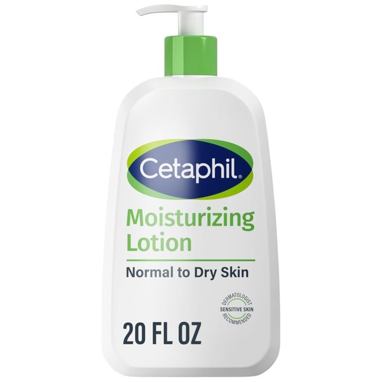 Cetaphil Face & Body Moisturizer, Hydrating Moisturizing Lotion for All Skin Types, Suitable for Sensitive Skin, NEW 20 oz, Fragrance Free, Hypoallergenic, Non-Comedogenic 61fyhp17jll. Sl1500 .jpg