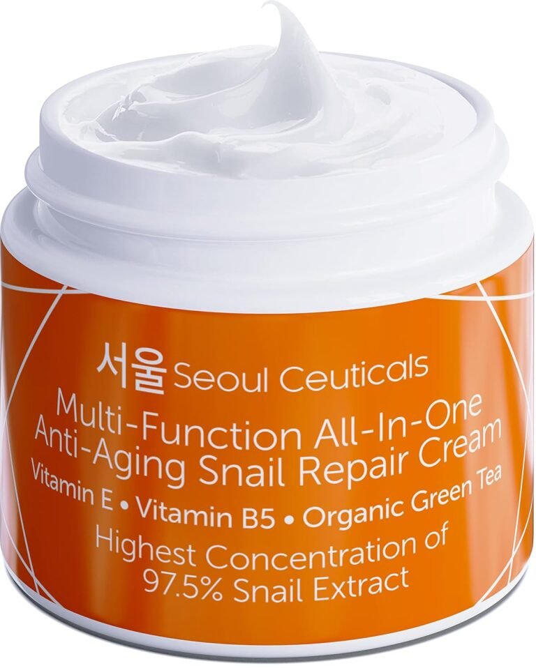 SeoulCeuticals Korean Skin Care 97.5% Snail Mucin Moisturizer Cream – K Beauty Skincare Day & Night Snail Repair Cream Filtrate Cruelty Free 2oz 71bofqylhel. Sl1500 .jpg