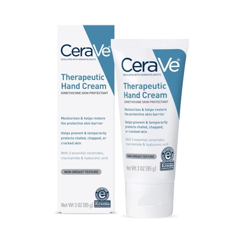CeraVe Therapeutic Hand Cream for Dry Cracked Hands With Hyaluronic Acid and Niacinamide, Fragrance Free 3 Ounce 71gjmxfozsl. Sl1500 .jpg