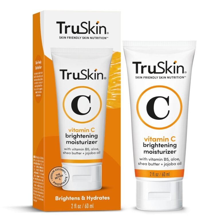 TruSkin Vitamin C Cream for Face – Brightening Moisturizer, Anti Aging, Hydrating, Skin Wrinkle Cream – Vitamin B5, Vitamin E, Jojoba Oil, Aloe Vera & Green Tea, 2 Fl Oz 617qhvm Dxl. Sl1500 .jpg