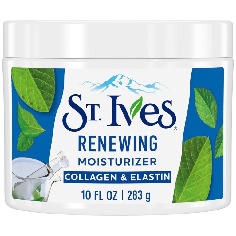 St. Ives Face Moisturizer Cream, Collagen and Elastin, Renewing Facial Moisturizer for Women, Paraben Free, Dermatologist Tested Daily Moisturizing for Dry Skin Cruelty Free, 10 oz 81xrxficbjl. Sl1500 .jpg