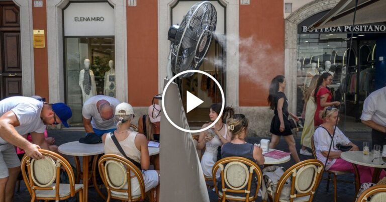 גל החום של אירופה נמשך, נע מזרחה 02biz europe heat 01 pqbh facebookjumbo.jpg