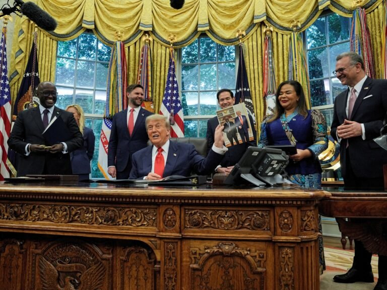 רואנדה מסכימה לקבל גירושים 'ארצית שלישית' מארה"ב | חדשות דונלד טראמפ 2025 07 23t143607z 1450809382 rc29bfa1dcv6 rtrmadp 3 congo rwanda diplomacy usa 1754405995.jpg