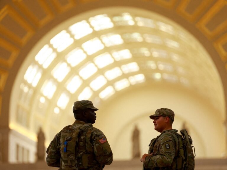 לטראמפ אין כל בסיס לפרוס חיילים לשיקגו: מחוקק ארה"ב הדמוקרטי ביותר | חדשות דונלד טראמפ 2025 08 23t215208z 1808300316 rc24dgar55lf rtrmadp 3 usa trump crime 1756062567.jpg