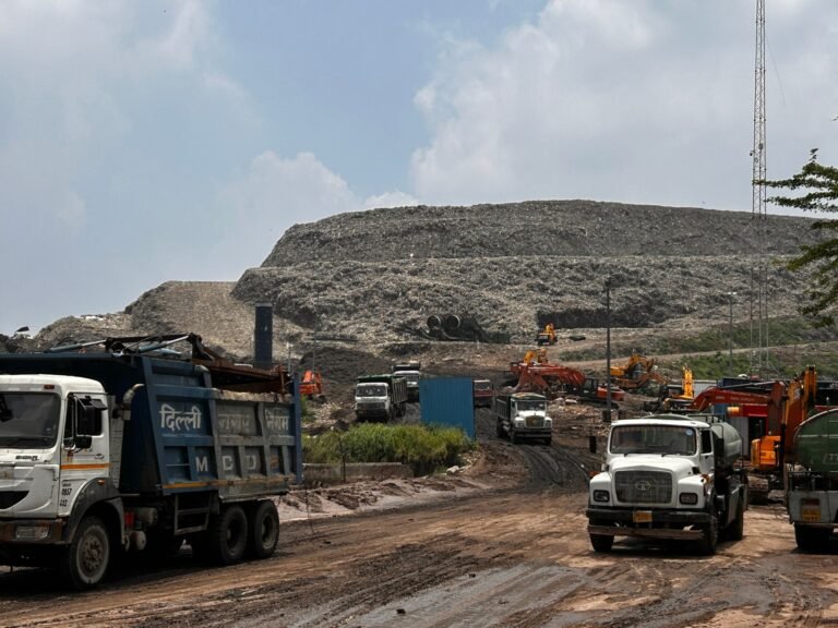 הרי האשפה של ניו דלהי הופכים לפצצות חום עבור קוטפי הפסולת של הודו | חדשות סביבה A closer look at the ghazipur landfill 1754650400.jpg