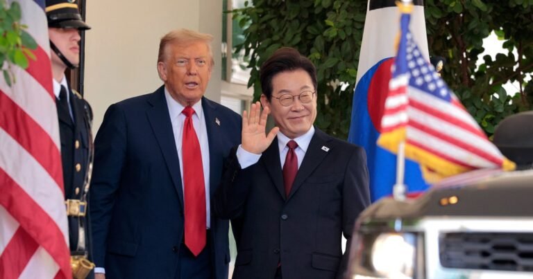 טראמפ ללי של דרום קוריאה: 'מצפה קדימה' לפגוש את קים ג'ונג און של קוריאה של קוריאה | חדשות קים ג'ונג און Afp 68acd576d235 1756157302 7e1197 1756165654.jpg